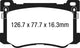 EBC 15+ Hyundai Genesis 3.8 Greenstuff Front Brake Pads - Burkken Auto Parts