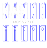 King Engine Bearings Toyota 4AGE/4AGZE 16V 1.6L (Size STDX) Performance Main Bearing Set - Burkken Auto Parts