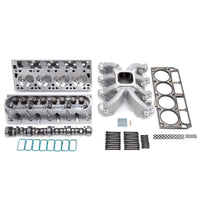 Edelbrock Power Package Top End Kit Victor Jr Series Chevrolet 1997-2004 6 0L LS2 - Burkken Auto Parts