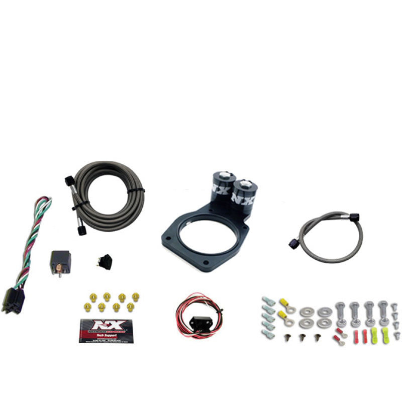 Nitrous Express 10-15 Chevrolet Camaro Nitrous Plate Kit (50-150HP) w/o Bottle - Burkken Auto Parts