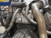 aFe Twisted Steel Power Package Up-Pipes / Manifold 08-10 Ford Diesel Trucks V8 6.4L (td) - Burkken Auto Parts