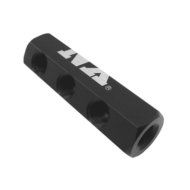 Nitrous Express 1 Inlet 6 Outlet Nitrous/Fuel Distribution Block - Burkken Auto Parts