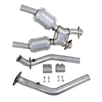 BBK 99-04 Mustang 4.6 GT / Cobra High Flow X Pipe With Catalytic Converters - 2-1/2 - Burkken Auto Parts