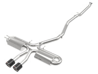 aFe Takeda 3in 304 SS Cat-Back Exhaust System w/ Carbon Tips 2017+ Honda Civic Si (4dr) I4 1.5L (t) - Burkken Auto Parts