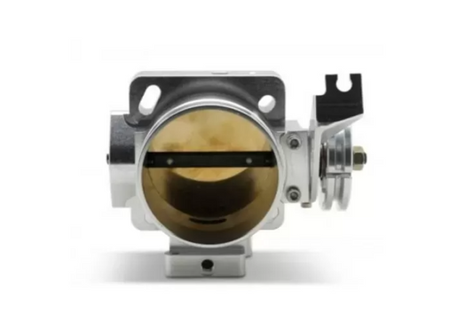 BLOX Racing 87mm Billet Throttle Body - Mustang 5.0 - SIlver Anodized - Burkken Auto Parts