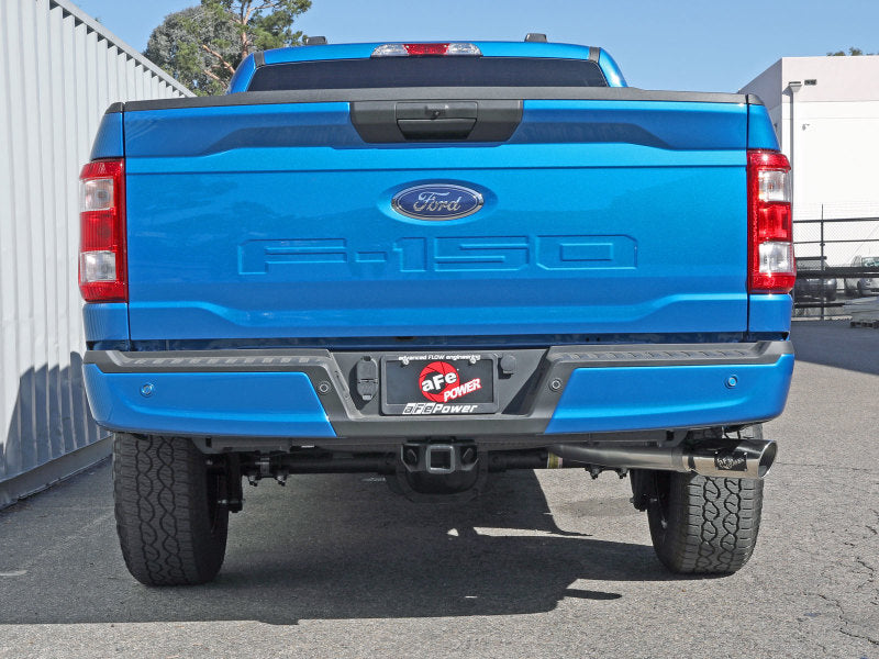 aFe Apollo GT 3in 409 SS Cat-Back Exhaust 2021 Ford F-150 V6 2.7L/3.5L (tt)/V8 5.0L w/ Polished Tips - Burkken Auto Parts