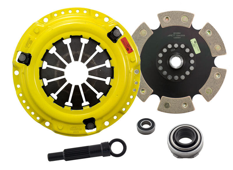 ACT 1990 Honda Civic HD/Race Rigid 6 Pad Clutch Kit - Burkken Auto Parts