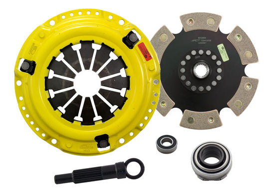 ACT 1990 Honda Civic HD/Race Rigid 6 Pad Clutch Kit - Burkken Auto Parts