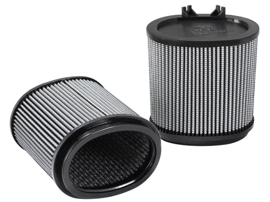 aFe MagnumFLOW OE Replacement Pro DRY S Air Filters 09-12 Porsche 911 (977.2) H6 3.6L/3.8L - Burkken Auto Parts