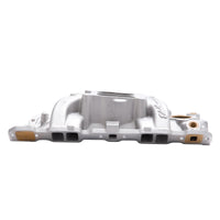 Edelbrock Manifold SBC 23-Degree Marine RPM 1987-1995 w/ Brass - Burkken Auto Parts