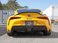 aFe POWER Takeda 2021 Toyota Supra 2.0L (t) 2.5in-3in 304 SS CB Exhaust w/ Blue Tips - Burkken Auto Parts