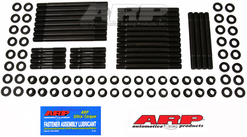 ARP Chevy Big Block MKIV w/ Merlin Heads 8 long Exhaust Stud Undercut 12pt Head Stud Kit - Burkken Auto Parts