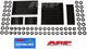 ARP Chevy Big Block MKIV w/ Merlin Heads 8 long Exhaust Stud Undercut 12pt Head Stud Kit - Burkken Auto Parts