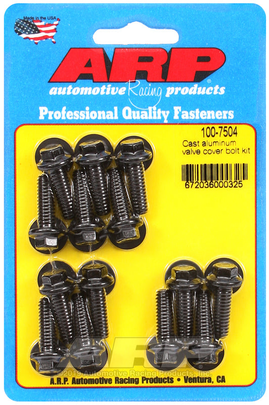 ARP Cast Aluminum Hex Valve Cover Bolt Kit - Burkken Auto Parts