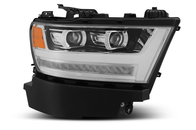 AlphaRex 19-20 Ram 1500HD PRO-Series Proj Headlight Plnk Styl Chrm w/Activ Light/Seq Signal/Plnk DRL - Burkken Auto Parts