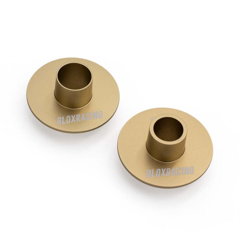 BLOX Racing Subframe Hard Collar Kit for All S2000 - Front and Rear total 12 Pieces (Gold) - Burkken Auto Parts