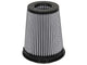 aFe MagnumFLOW Pro DRY S Replacement Air Filter 4in F x 6in B (mt2) x 4-1/2in T (Inv) x 7-1/2in H - Burkken Auto Parts