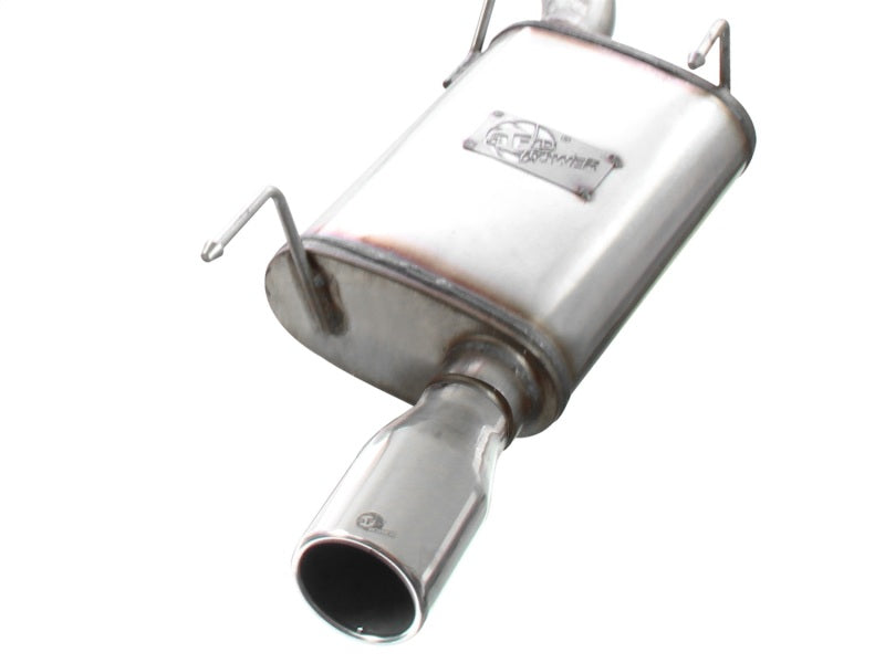 aFe MACHForce XP 05-09 Ford Mustang V6 4.0L 2-1/2in. 409 SS Cat-Back Exhaust - Burkken Auto Parts