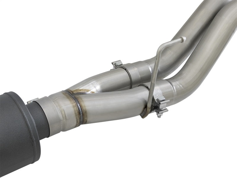 aFe MACH Force-Xp Cat-Back Exhaust w/Dual Hi-Tuck Tips 17-18 Ford F-150 Raptor V6-3.5L (tt) - Burkken Auto Parts
