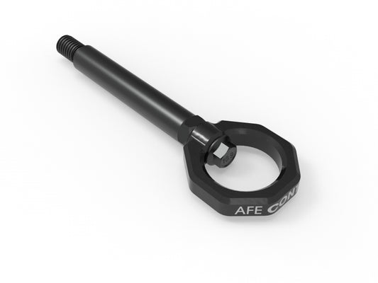 aFe 23-25 BMW M2 (G87) CONTROL Front / Rear Tow Hook - Black - Burkken Auto Parts