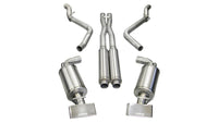 Corsa 2008-2010 Dodge Challenger SRT-8 6.1L V8 Polished Xtreme Cat-Back Exhaust - Burkken Auto Parts