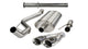 Corsa 2011-2014 Ford F-150 Raptor 6.2L V8 133in Wheelbase Polished Xtreme Cat-Back Exhaust - Burkken Auto Parts