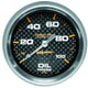 Autometer Ultra-Lite 2.625in Mechanical 100 PSI Oil Pressure Gauge - Carbon Fiber - Burkken Auto Parts