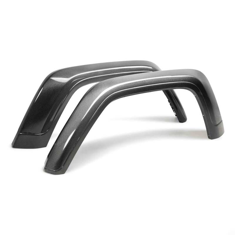 Anderson Composites 20-23 Jeep Gladiator (JT) Carbon Fiber Rear Fender Flares (Pair) - Burkken Auto Parts