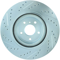 StopTech Select Sport Nissan Slotted and Drilled Front Left Rotor - Burkken Auto Parts