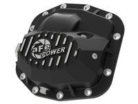 aFe Pro Series Front Differential Cover Black 2018+ Jeep Wrangler (JL) V6 3.6L (Dana M186) - Burkken Auto Parts
