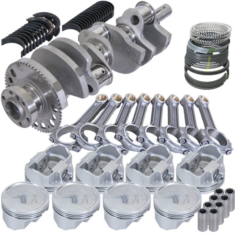 Eagle Chevy LS2 4.000in Crank 58 Tth Reluctor 6.125in I-Beam Rods 4.005in Pistons Rotating Assembly - Burkken Auto Parts