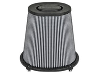 aFe Quantum Pro DRY S Air Filter Flat Top - 5in Flange x 9in Height - Burkken Auto Parts