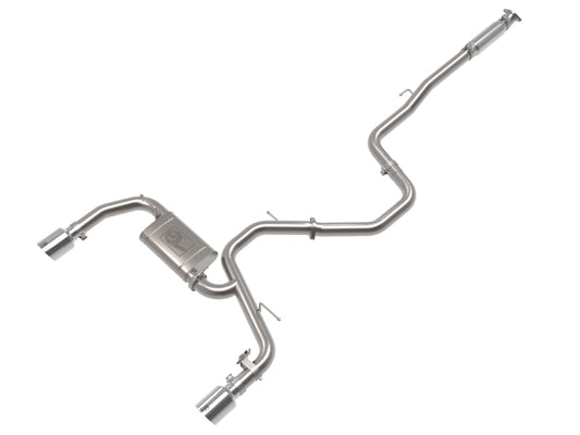 aFe Takeda 22-23 Hyundai Elantra N L4-2.0L (t) 3in 304 SS Cat-Back Exhaust w/ Polished Tips - Burkken Auto Parts