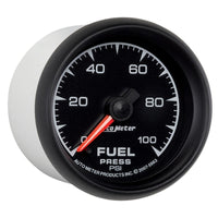 Autometer ES 52mm 0-100 PSI Fuel Pressure Gauge - Burkken Auto Parts