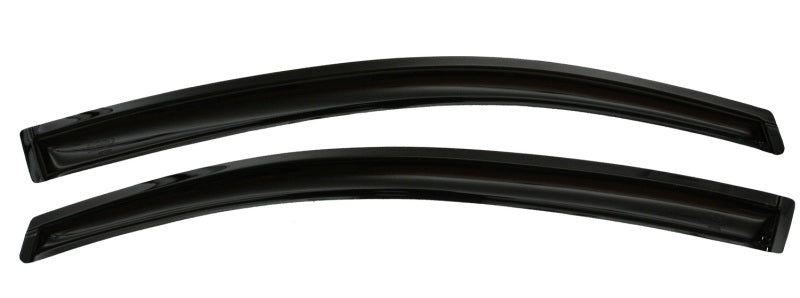 AVS 12-15 Honda Civic Coupe Ventvisor Outside Mount Window Deflectors 2pc - Smoke - Burkken Auto Parts