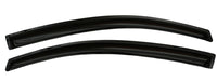 AVS 12-15 Honda Civic Coupe Ventvisor Outside Mount Window Deflectors 2pc - Smoke - Burkken Auto Parts