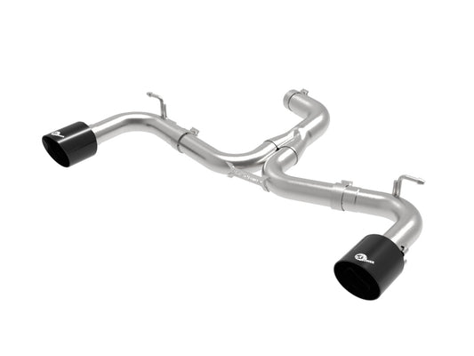 aFe 18-20 VW GTI (MK7.5) 2.0L MACH Force-Xp 3in to 2.5in 304 SS Axle-Back Exhaust System-Black Tips - Burkken Auto Parts