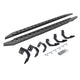 Go Rhino 15-22 Ram 1500 QC 4DR (Clssc Bdy) RB20 Slim Running Boards Kit (w/Brackets) - Bedliner Coat