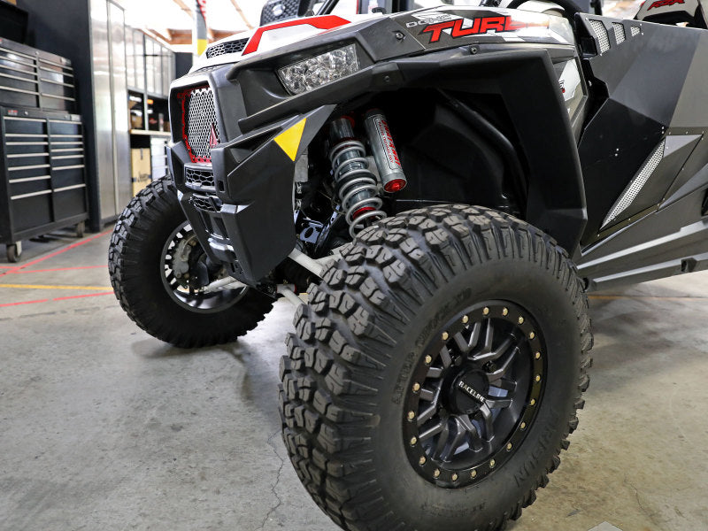 aFe 17-19 Polaris RZR 925/1000cc Sway-A-Way 2.5 Front Coilover Kit w/ PB Reservoirs and Comp Adj - Burkken Auto Parts
