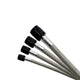 Nitrous Express 8AN 72in Stainless Steel Braided Hose (Black Ends) - Burkken Auto Parts