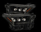 AlphaRex 2024 Toyota Tacoma NOVA-Series Projector Headlights (Pair) - Alpha-Black w/Activation Light - Burkken Auto Parts