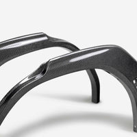 Seibon 2022 Subaru WRX Carbon Fiber Rear Fender Trim - Burkken Auto Parts