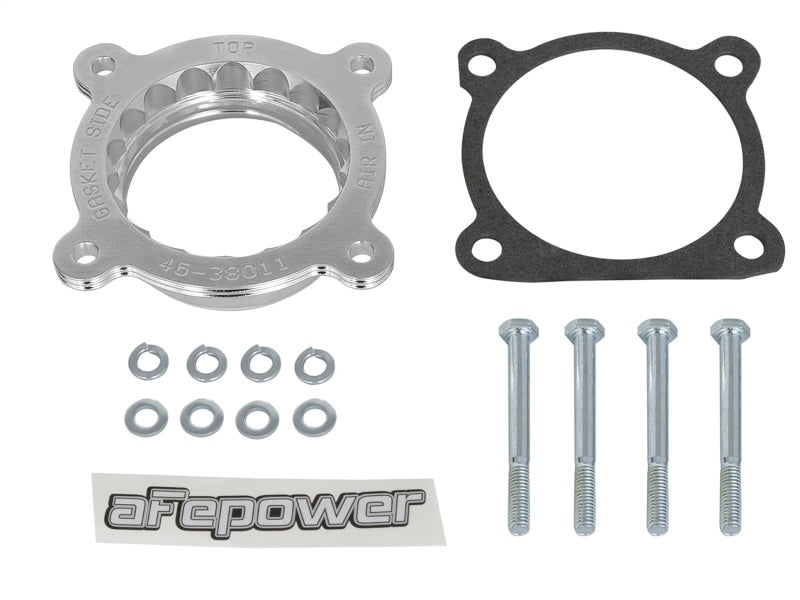 aFe Silver Bullet Throttle Body Spacer 10-18 Toyota FJ Cruiser V6 4.0L - Burkken Auto Parts