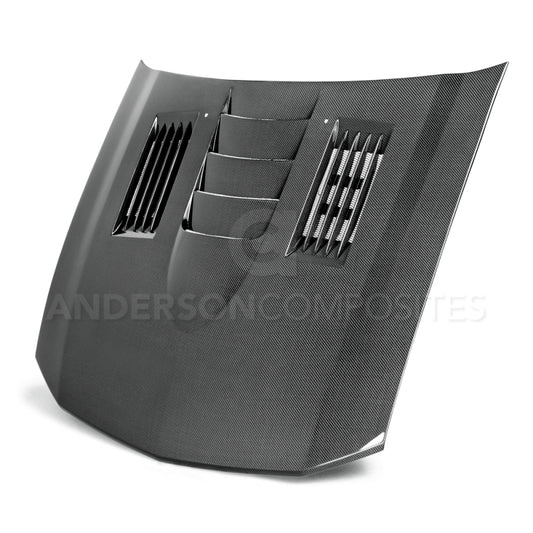 Anderson Composites 05-09 Ford Mustang Type-SS Hood - Burkken Auto Parts
