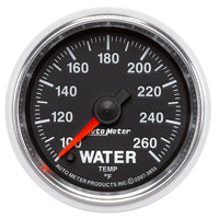 Autometer GS 100-260 degree Electronic Water Temperature Gauge - Burkken Auto Parts