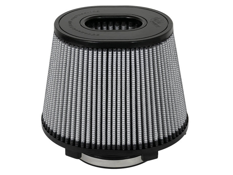 aFe MagnumFLOW Pro DRY S Air Filter 5F x (9 x 7-1/2)B SO x (6-3/4 x 5-1/2)T (INV) x 7H in - Burkken Auto Parts