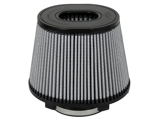 aFe MagnumFLOW Pro DRY S Air Filter 5F x (9 x 7-1/2)B SO x (6-3/4 x 5-1/2)T (INV) x 7H in - Burkken Auto Parts