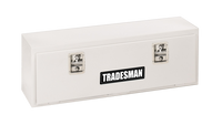 Tradesman Steel Top Mount Truck Tool Box (60in.) - White - Burkken Auto Parts