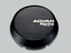 Advan 73mm Middle Centercap - Black - Burkken Auto Parts