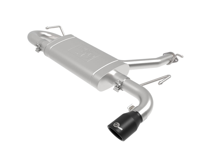 aFe Takeda 2.5in 304 SS Axle-Back Exhaust w/ Black Tips 18-22 Hyundai Kona L4-1.6L (t) AWD - Burkken Auto Parts